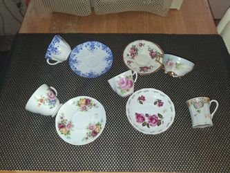 An assortment of very old China items some bone china and more.. selling as a bundle. $20 for everything. All sales final.