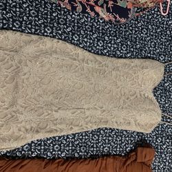 Beige Dress