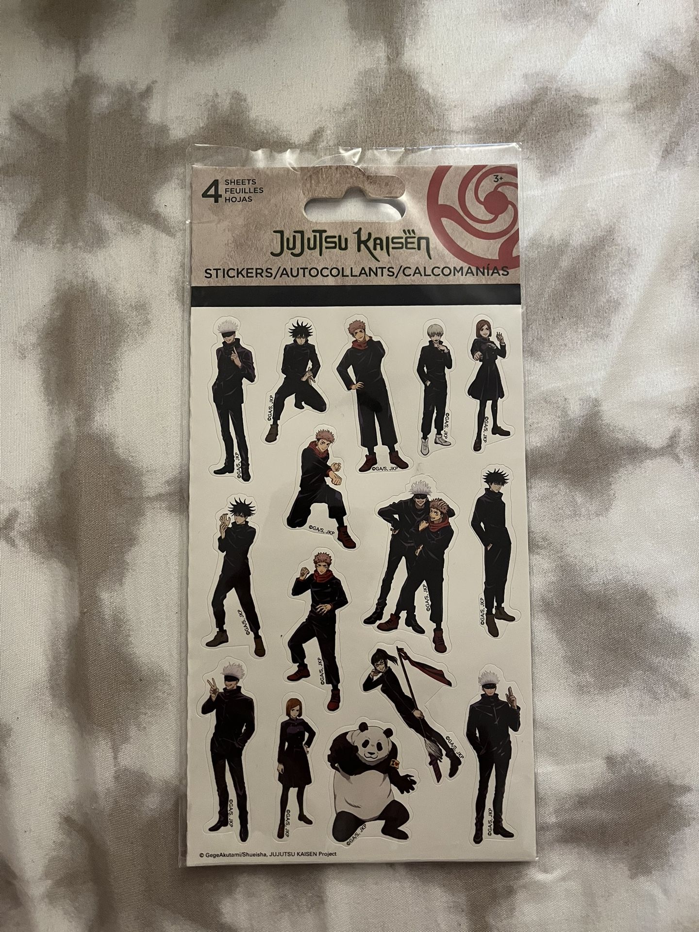 Jujutsu Kaisen Sticker Sheets