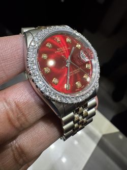 Rolex Date Diamond Bezel Diamond Dial