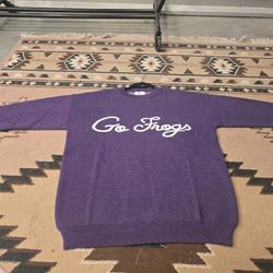 TCU Horned Frogs College Sweaters Different Sizes Brand New $20