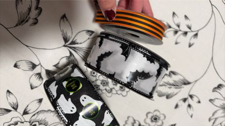 Halloween ribbons