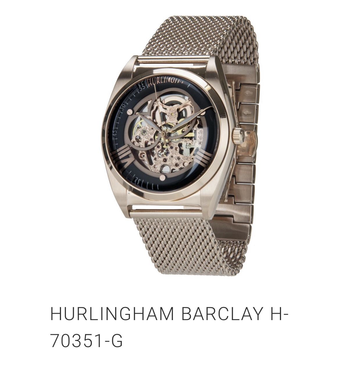 Hurlingham Gold Watch