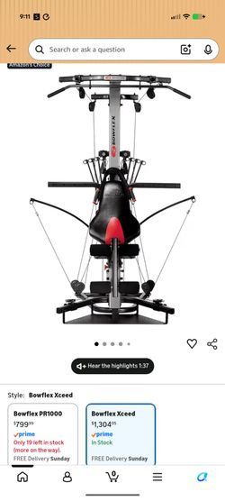 Bowflex home gym