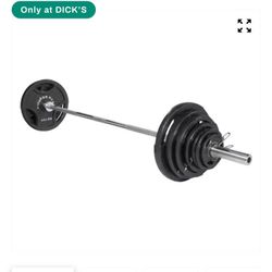 Fitness Gear 300 Lb Weight Set - Retails For Over $450