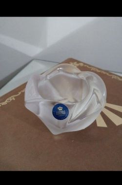 FROSTED GLASS VOTIVE CANDLE HOLDER 5"×2.5" - C196