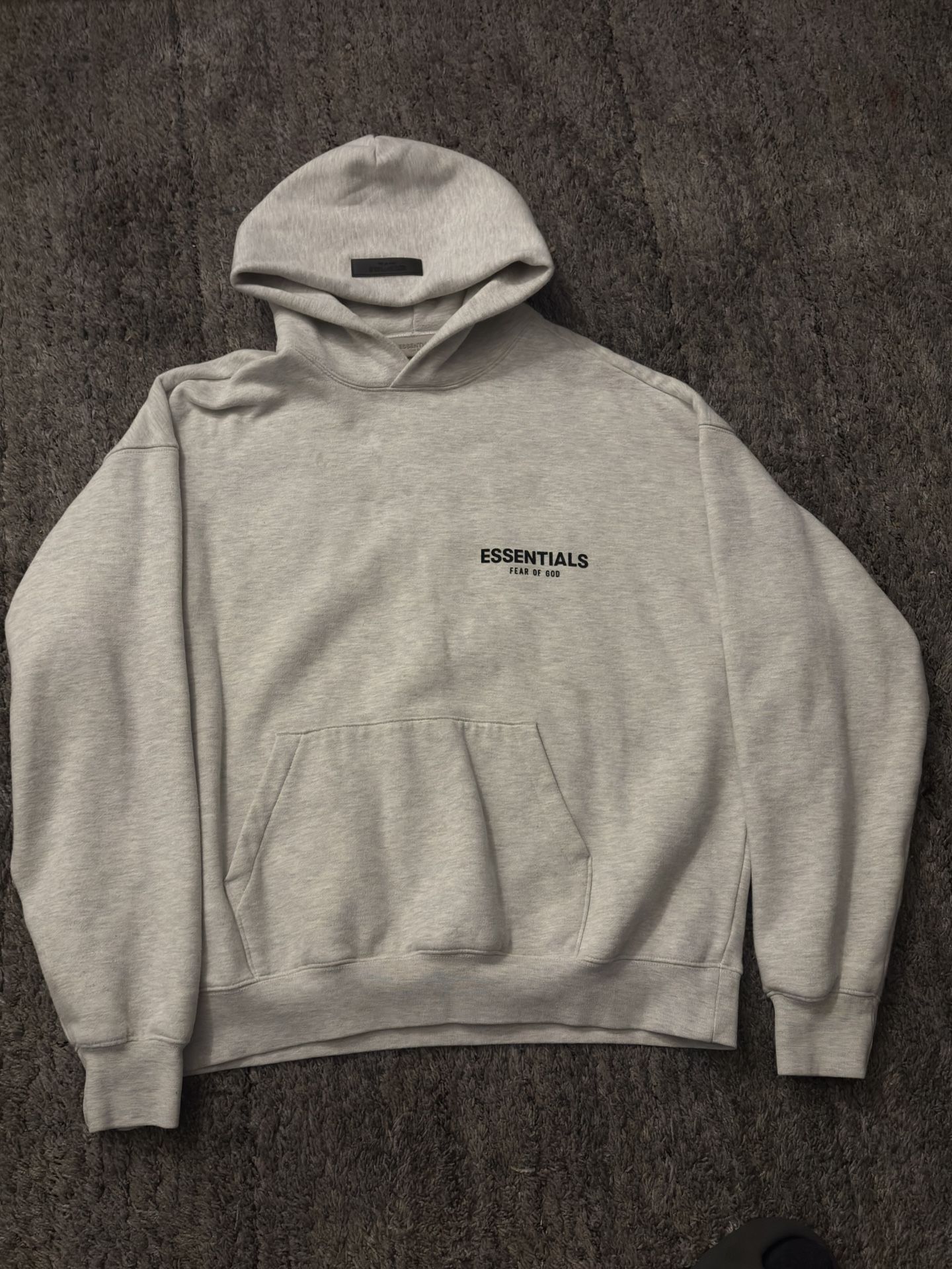 Fear Of God Essentials hoodie Light Oatmeal