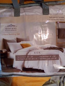Moderne Elegance 5-Piece Bedding Set