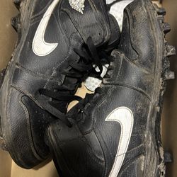 Used Jordan 1 High football cleat