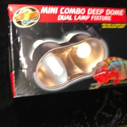 Zoo Med Mini Combo Deep Dome Terrarium Light