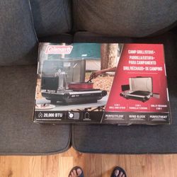 New Coleman Camp Grill/ Stove