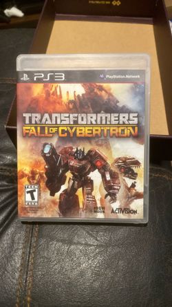 PS3 Transformers Fall Of Cybertron