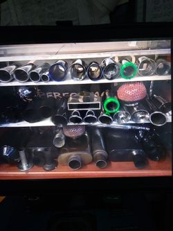 EXAUST TIPS $90UP EACH ELMOFLES