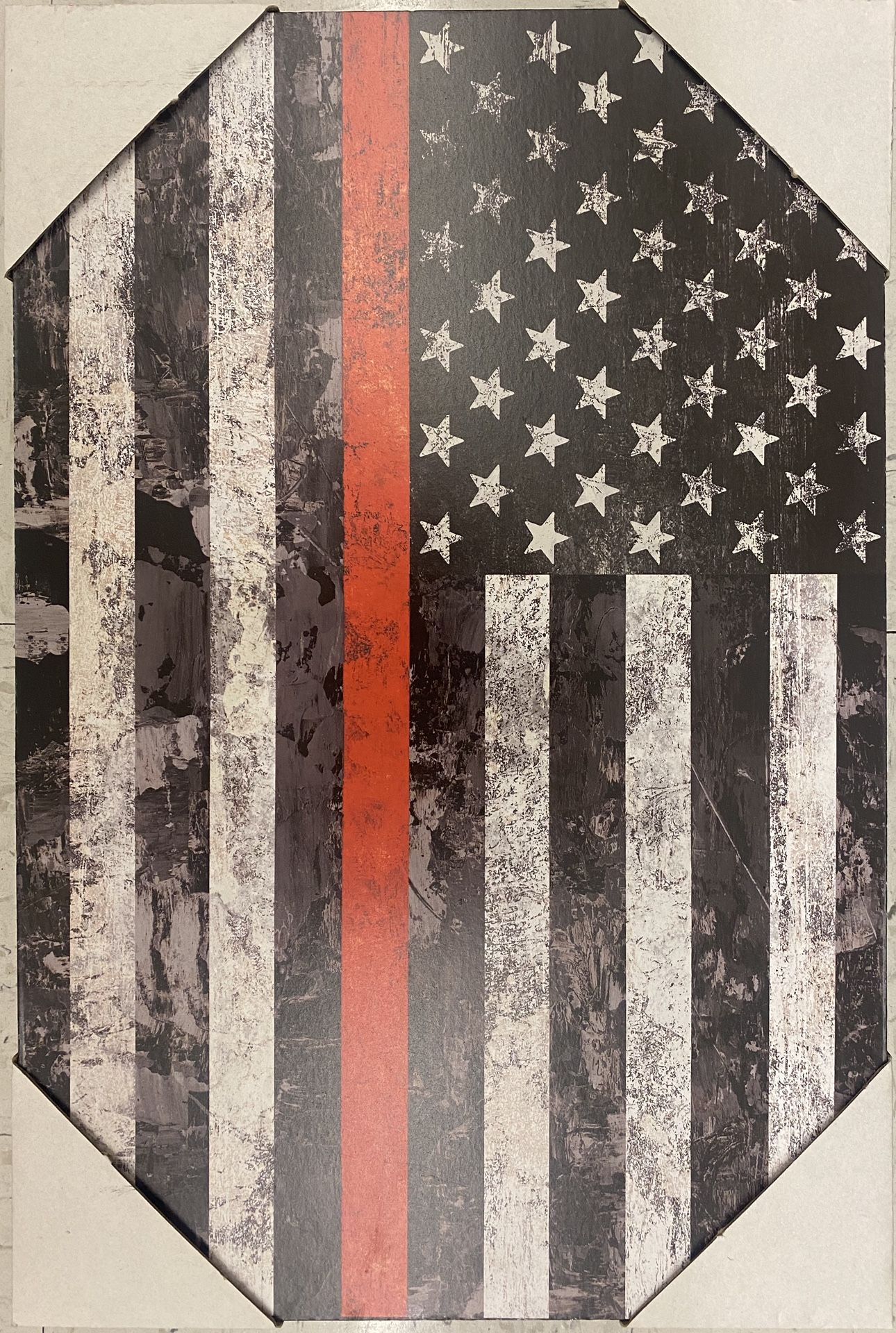 Red Flag (firefighters) Wall Decor