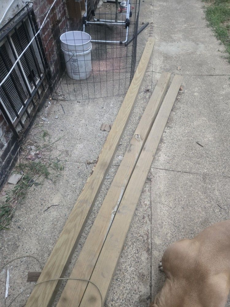 New Wood Post