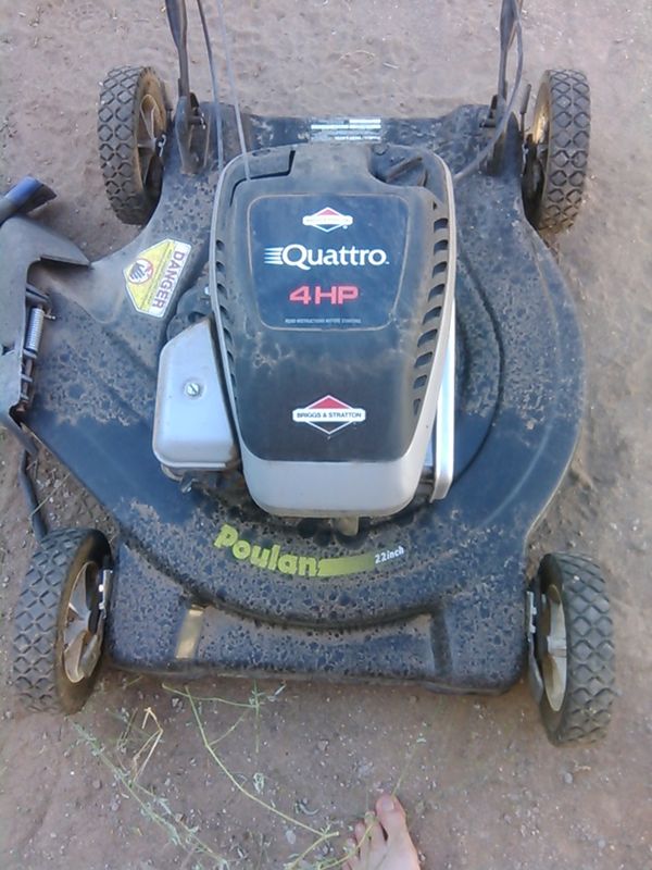 Briggs Stratton Quattro 4hp Lawn Mower 180 Firm Must Pick Up For Briggs Stratton Quattro 4hp Lawn Mower 180 Firm Must Pick Up For In Phoenix Az Offerup