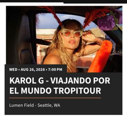 Karol G Tickets