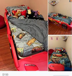 Lightning mcqueen twin bed