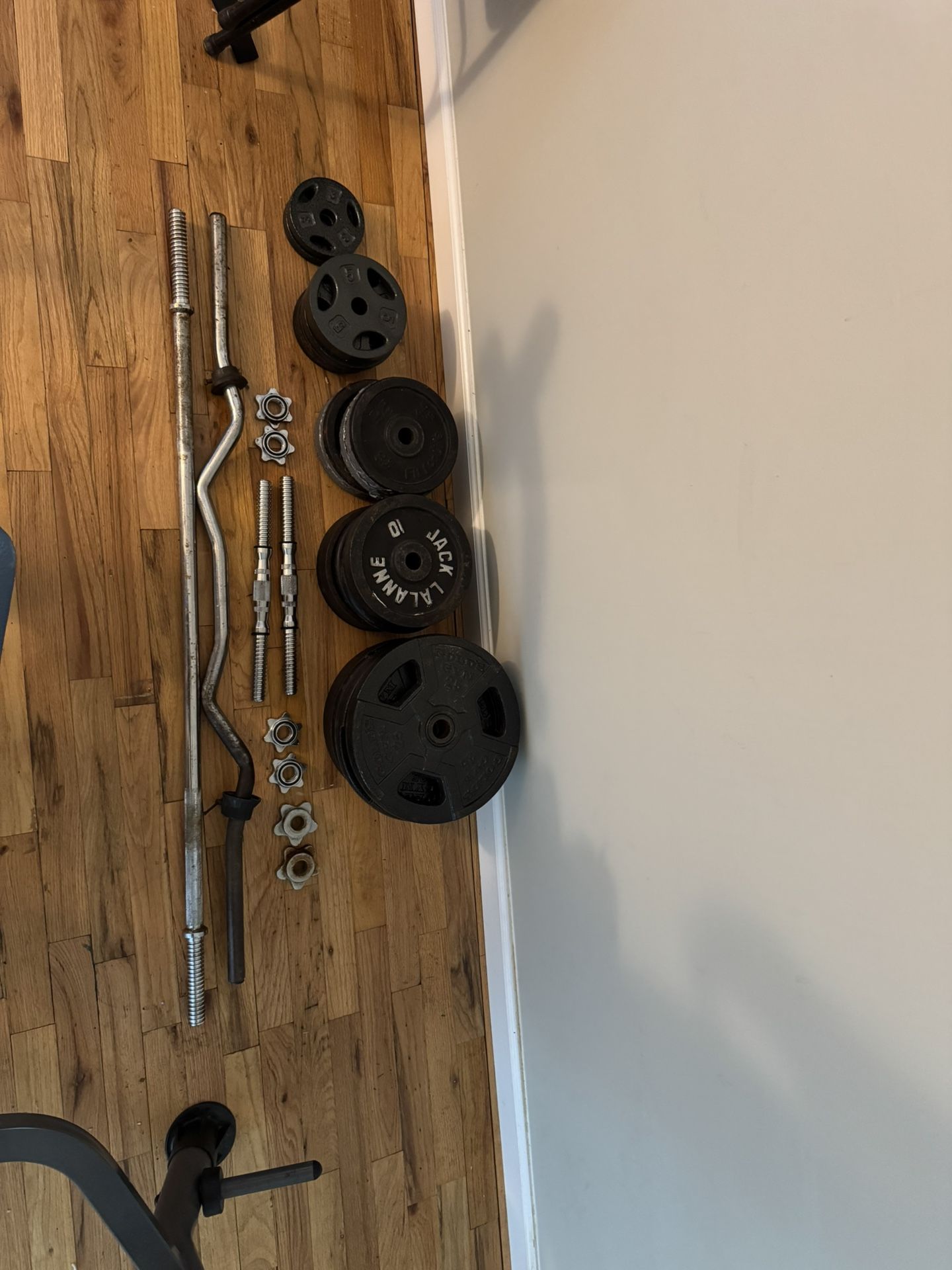 Gym Weight Plates 290 Lbs