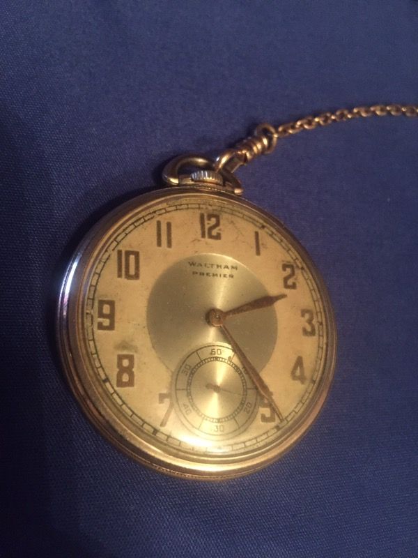 Waltham premier pocket online watch