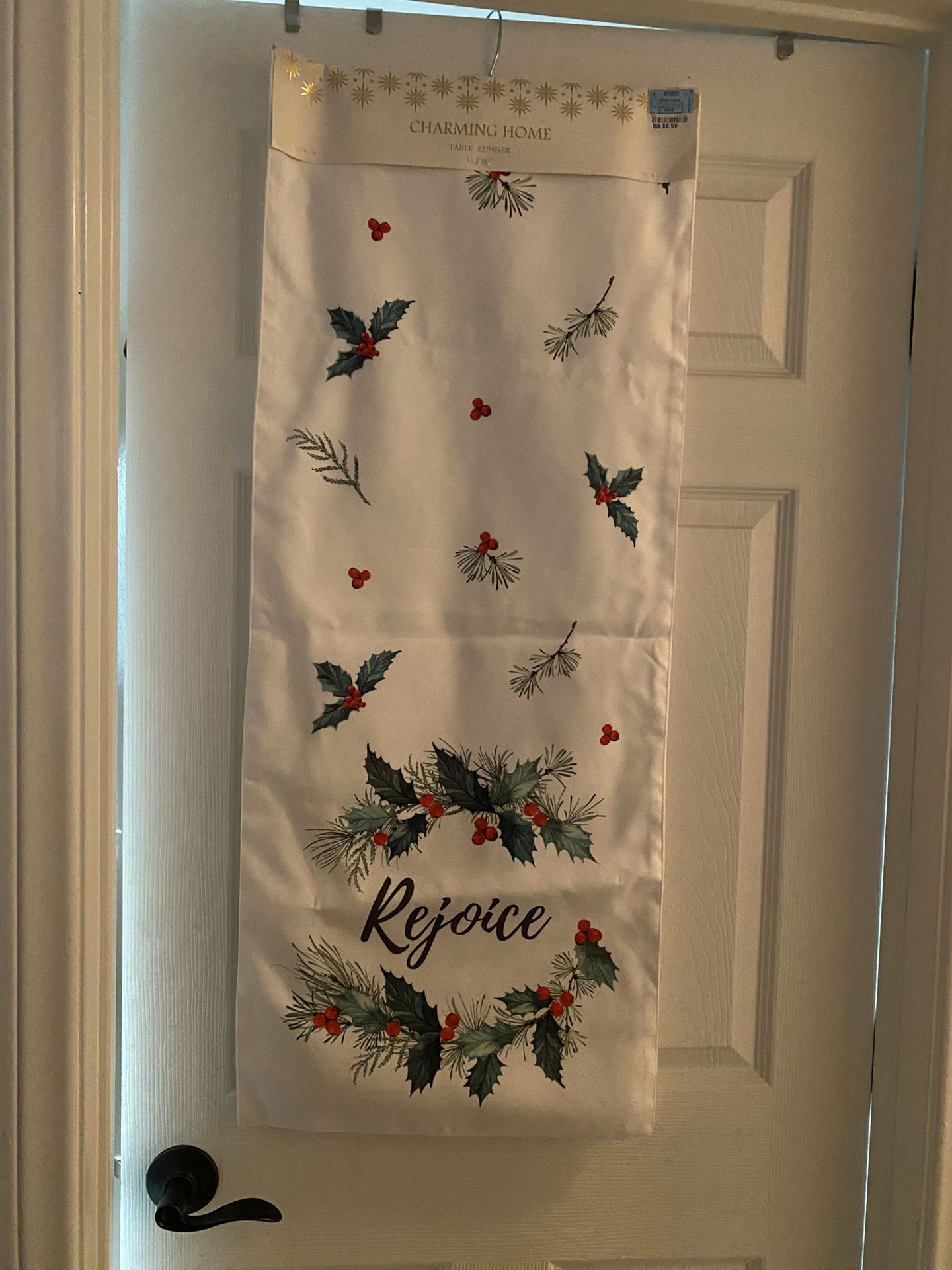 Christmas table runner, 16 x 80