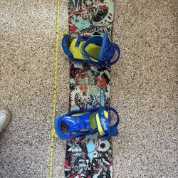 47 inch snowboard with boots