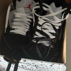 Jordan 5s Black Metallica