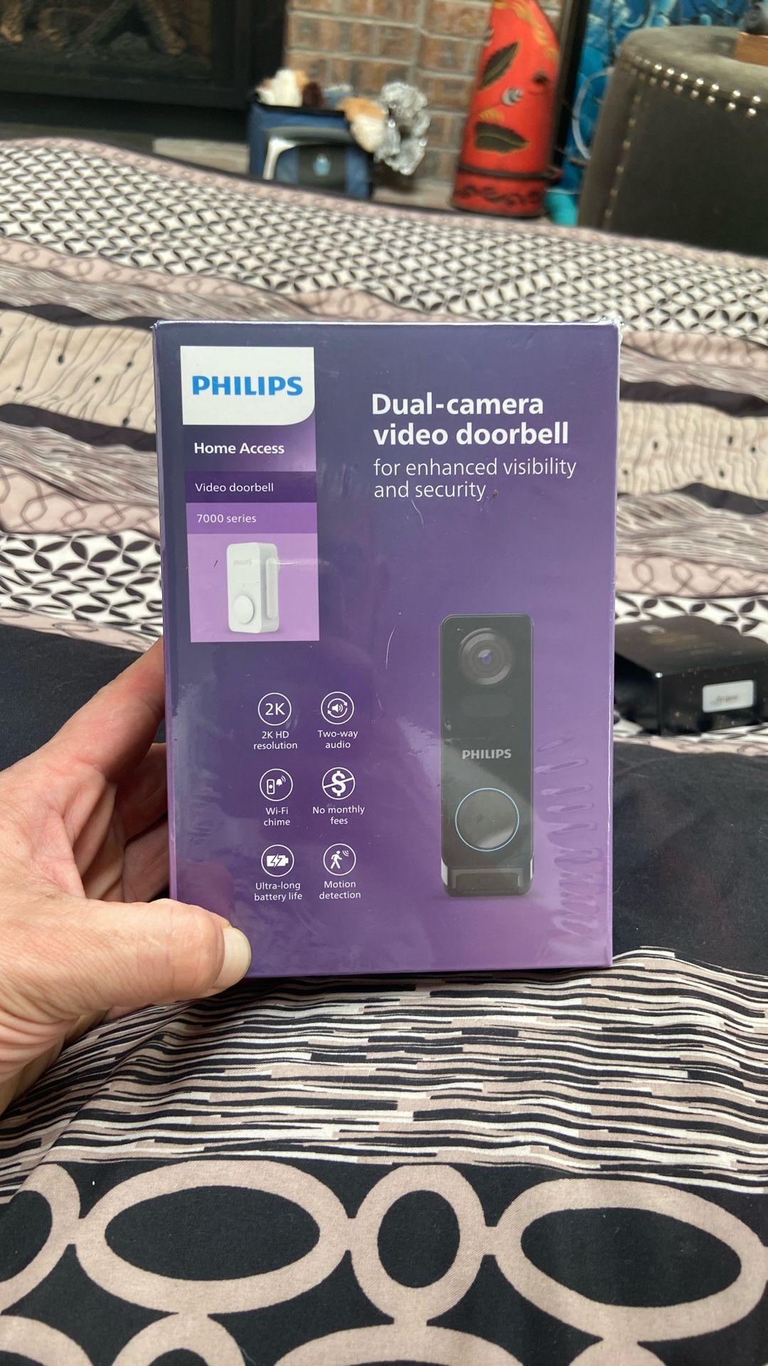Dual Camera Video Doorbell