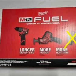Milwaukee M12 FUEL COMBO FIRM PRICE