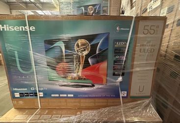 55QD75sfc 55” Hisense smart 4k Qled tv