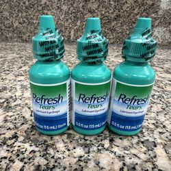 Refresh Tears Eye Drops (3 Pack)