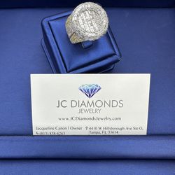 Ring Diamonds Real 10k Gold 