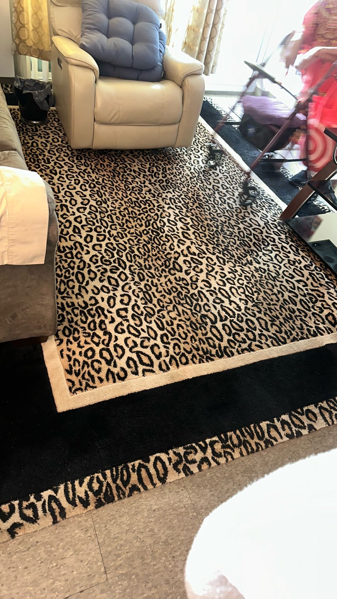 Persian Rug  ( Cheetah Print ) 