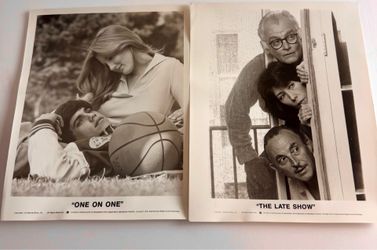 Warner Bros Vintage 8x10 Press Photos One on One -The Late Show 1977 Movie Still