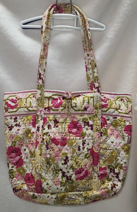 Retired Vera Bradley Make Me Blush Tote