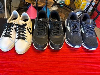 Sneakers and Turf Shoes – Converse, Nike Air, Brooks Ghost