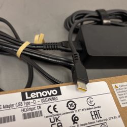 Lenovo Laptop 65W USB-C Charger iPad MacBook Fast Charger