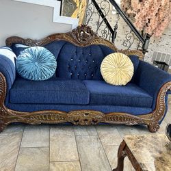 Wood Sofa 