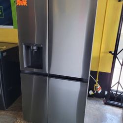 LG Side By Side Refrigerator 27 Cubic Feet