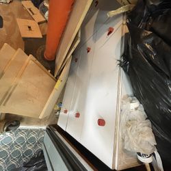 Free Dresser And Stained Wood 