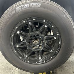 fuel d531 hostage matte black 17x9