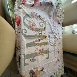 Fairy First Birthday Banner