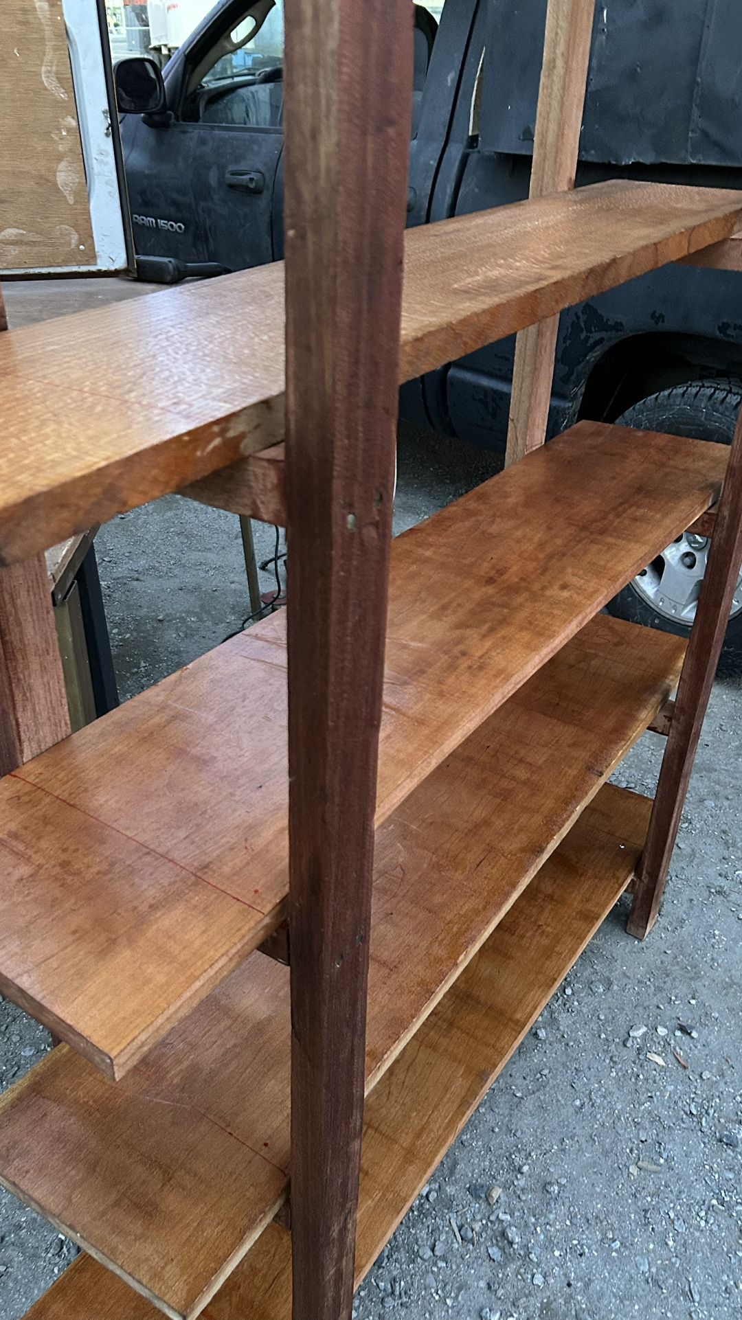 New Pure solid real wood bookcase bookshelf heavy duty storage shelf maple oak cherry L56”*D15”*H79”(address in description) 👇delivery 🚚 available