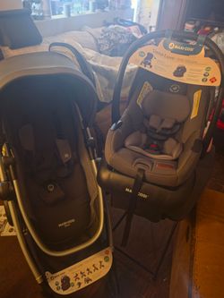 Maxi-Cosi Siena Luxe Modular Travel System, Travertine