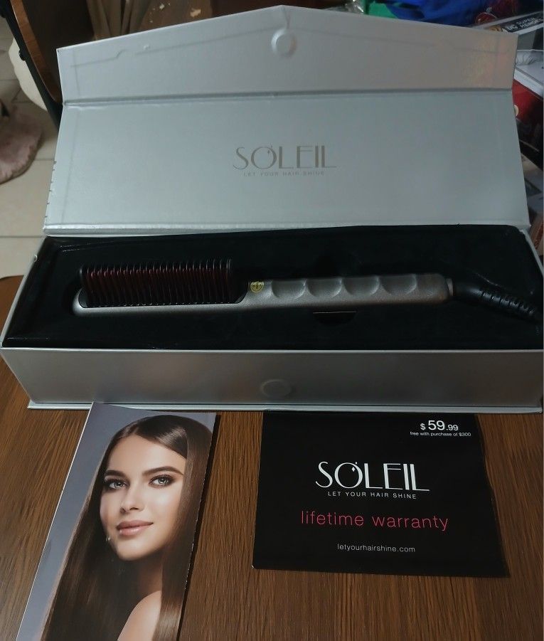 Soleil Silver & Pink dual voltage heat