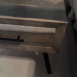 Set Of 2 Elegant Nightstand Contemporary Rustic  *MOVING SALE (many other items)*