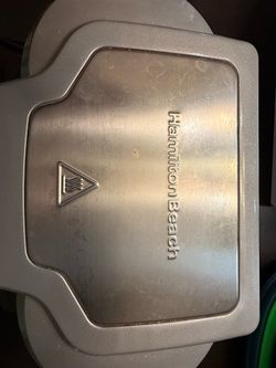 Hamilton Beach Sandwich Maker