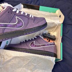 Purple Lobster Dunks