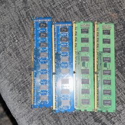 4, 2GB Sticks Of RAM