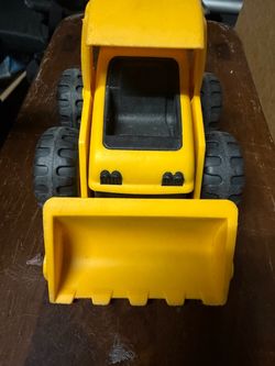 Yellow Toy Front Loader Bulldozer